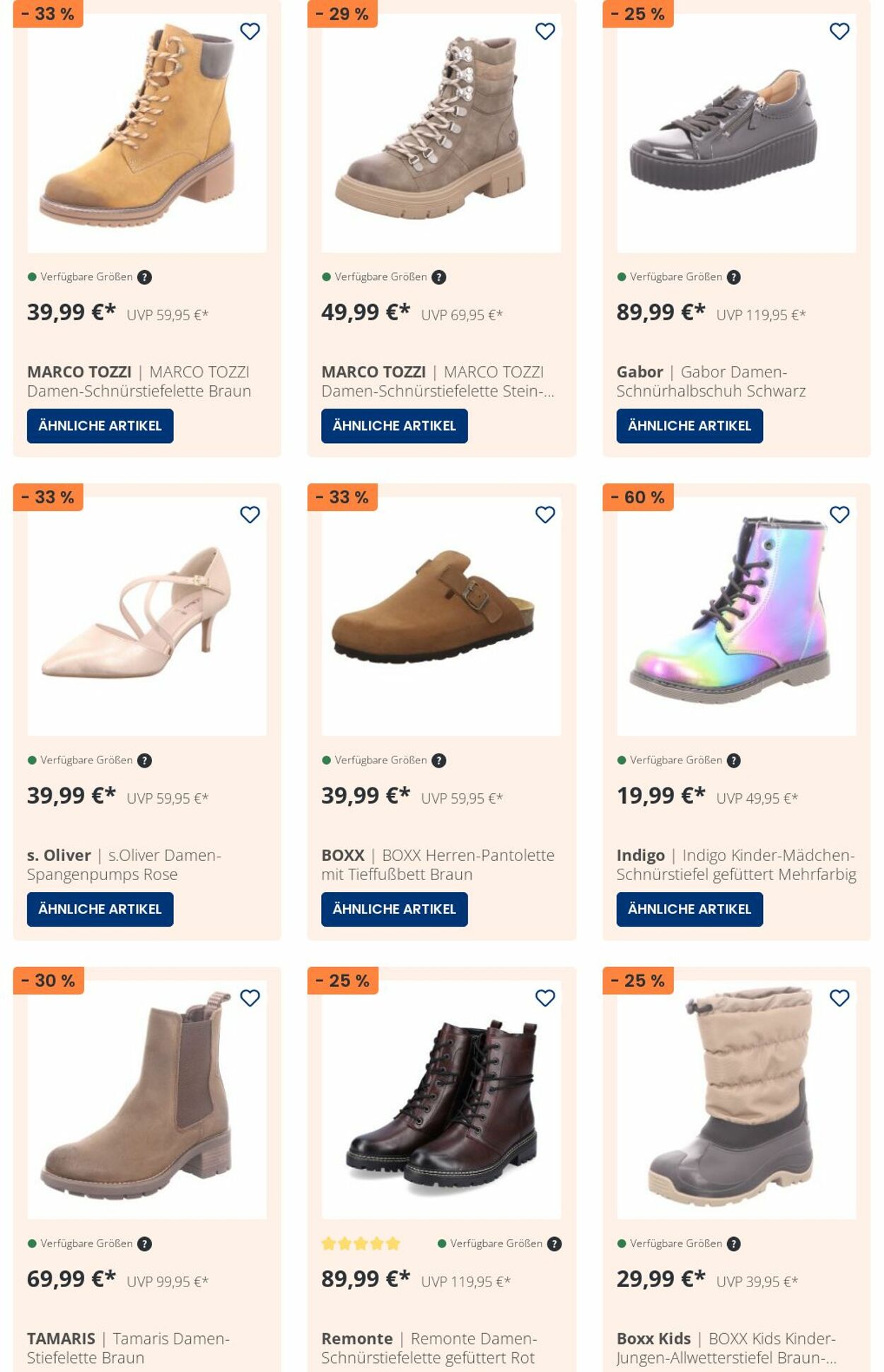 Prospekt Schuh Okay 29.09.2025 - 08.10.2025