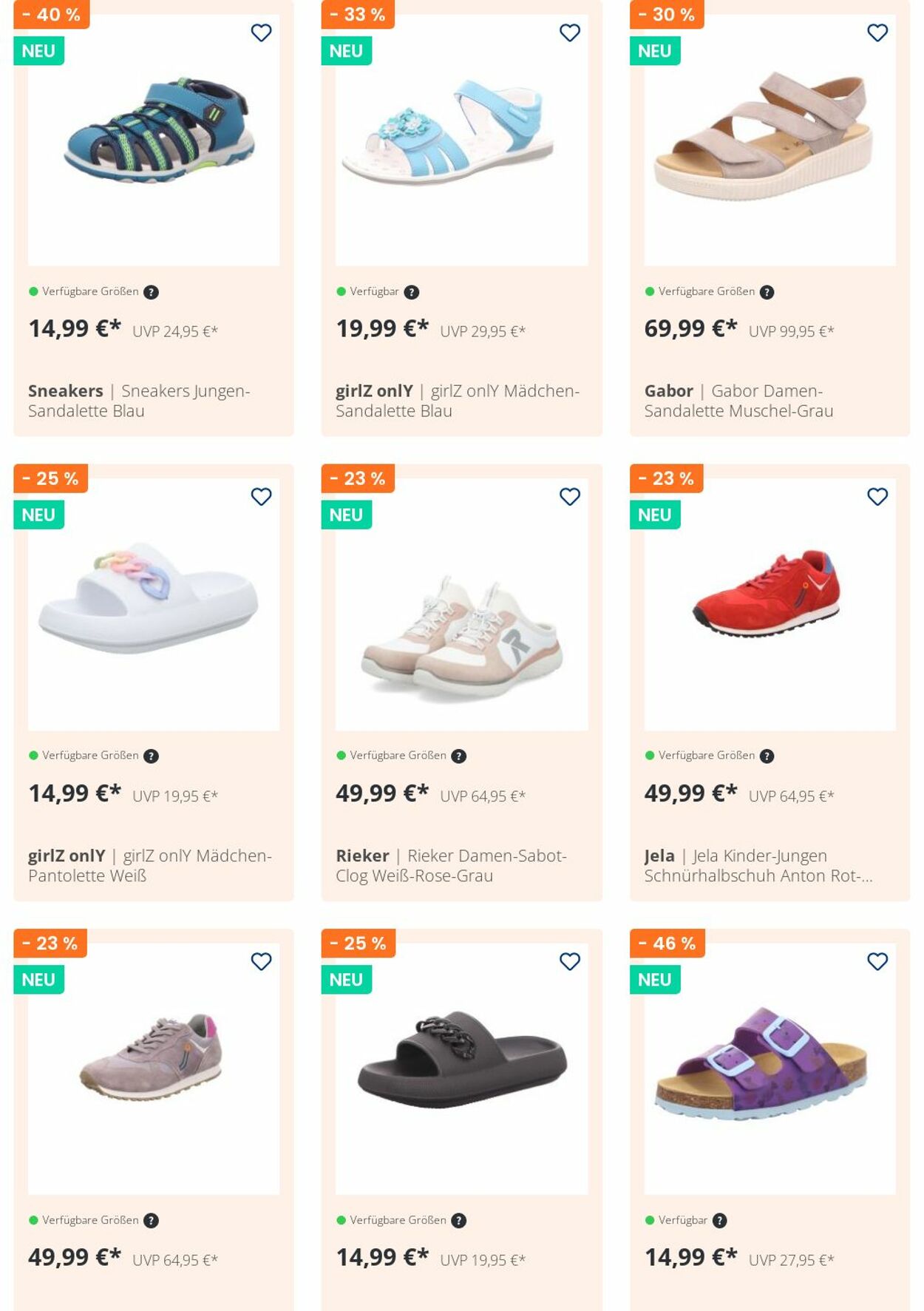 Prospekt Schuh Okay 23.06.2025 - 02.07.2025