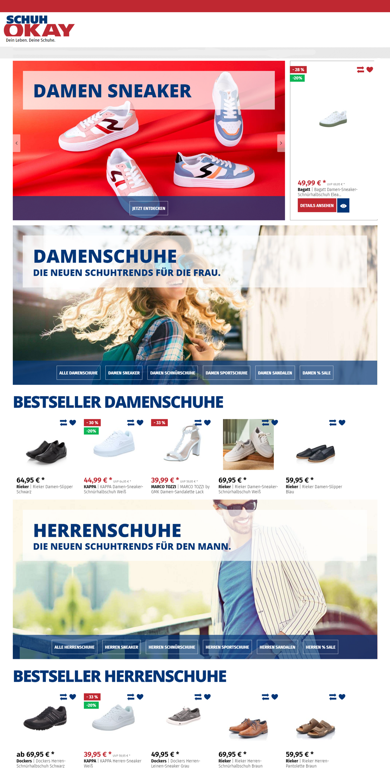 Prospekt Schuh Okay 12.08.2024 - 21.08.2024