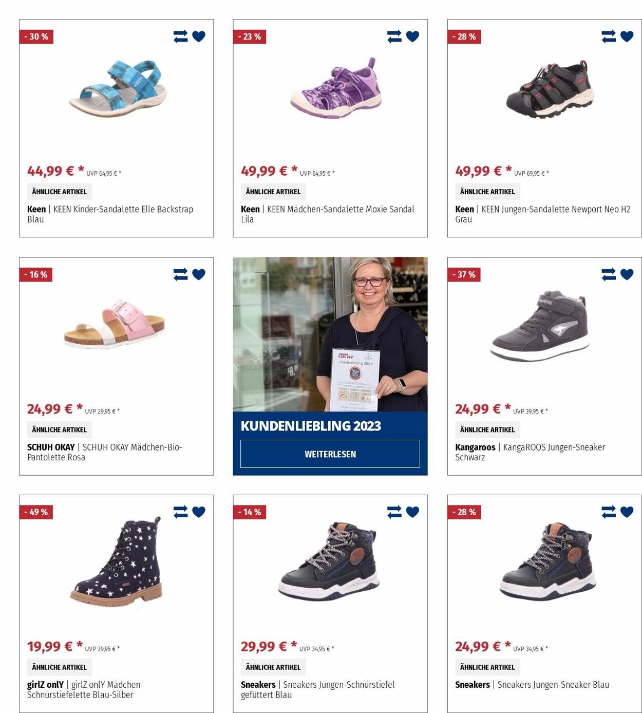 Prospekt Schuh Okay 06.05.2024 - 15.05.2024