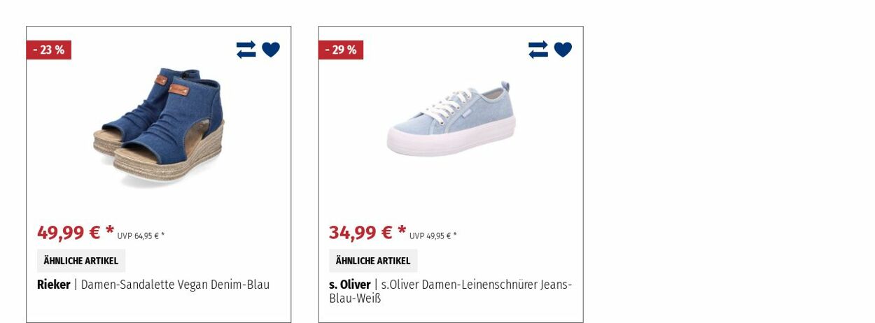 Prospekt Schuh Okay 08.07.2024 - 17.07.2024