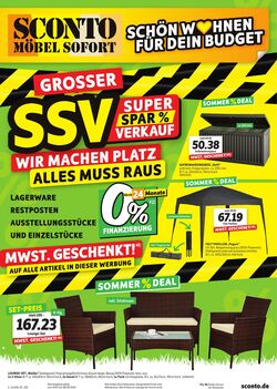 Prospekt Sconto 20.07.2025 - 03.08.2025