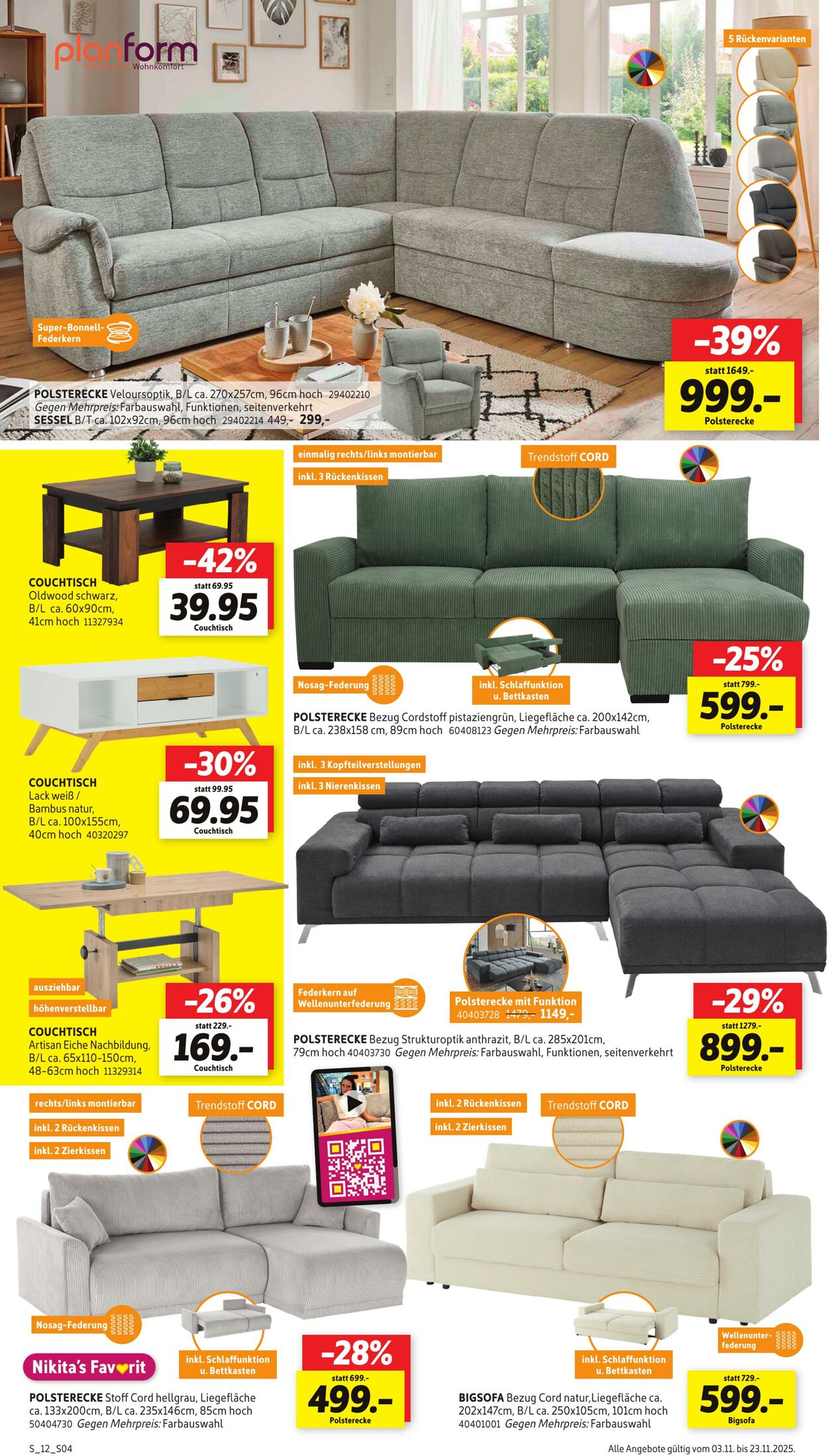 Prospekt Sconto 03.11.2025 - 17.11.2025