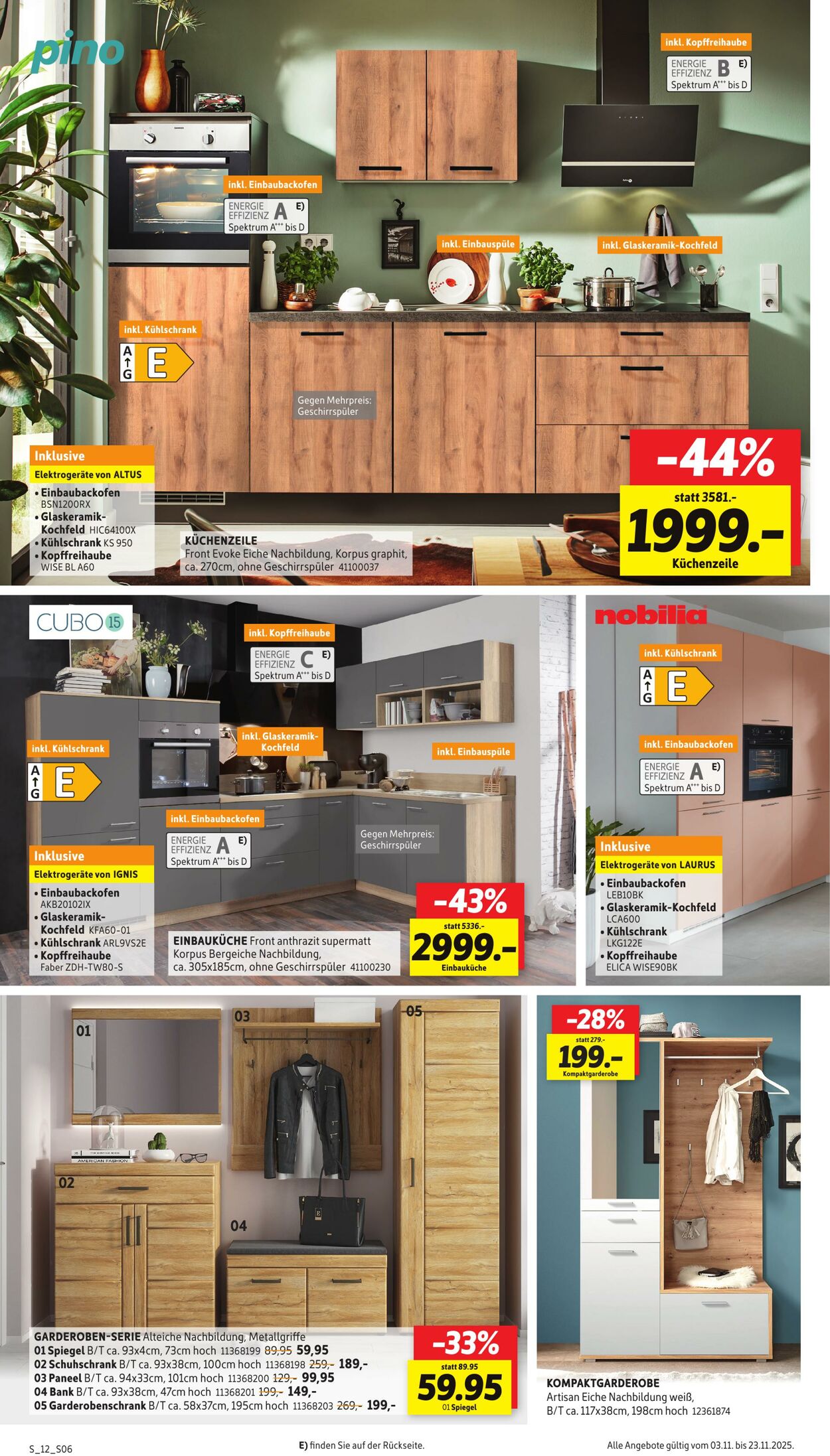 Prospekt Sconto 03.11.2025 - 17.11.2025