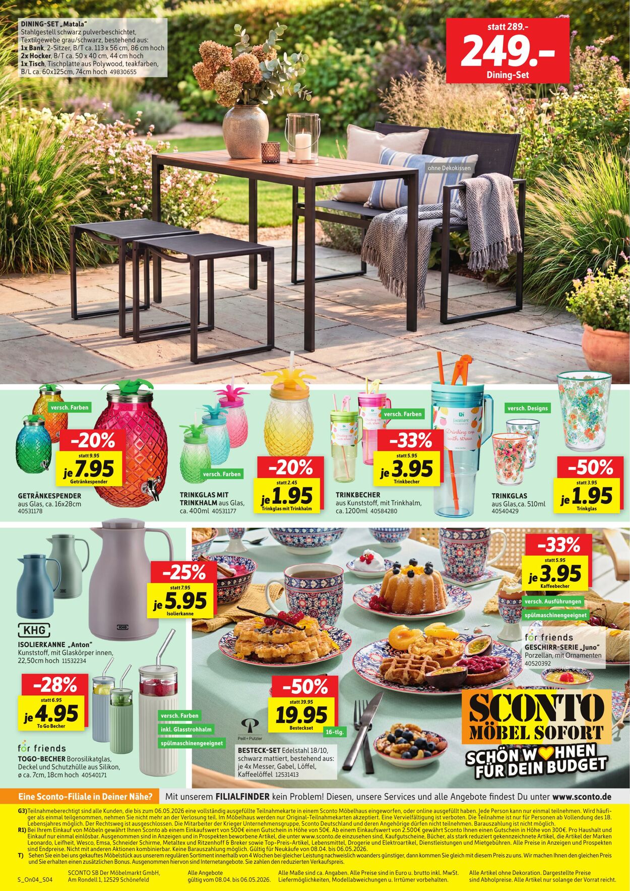 Prospekt Sconto 08.04.2026 - 16.04.2026
