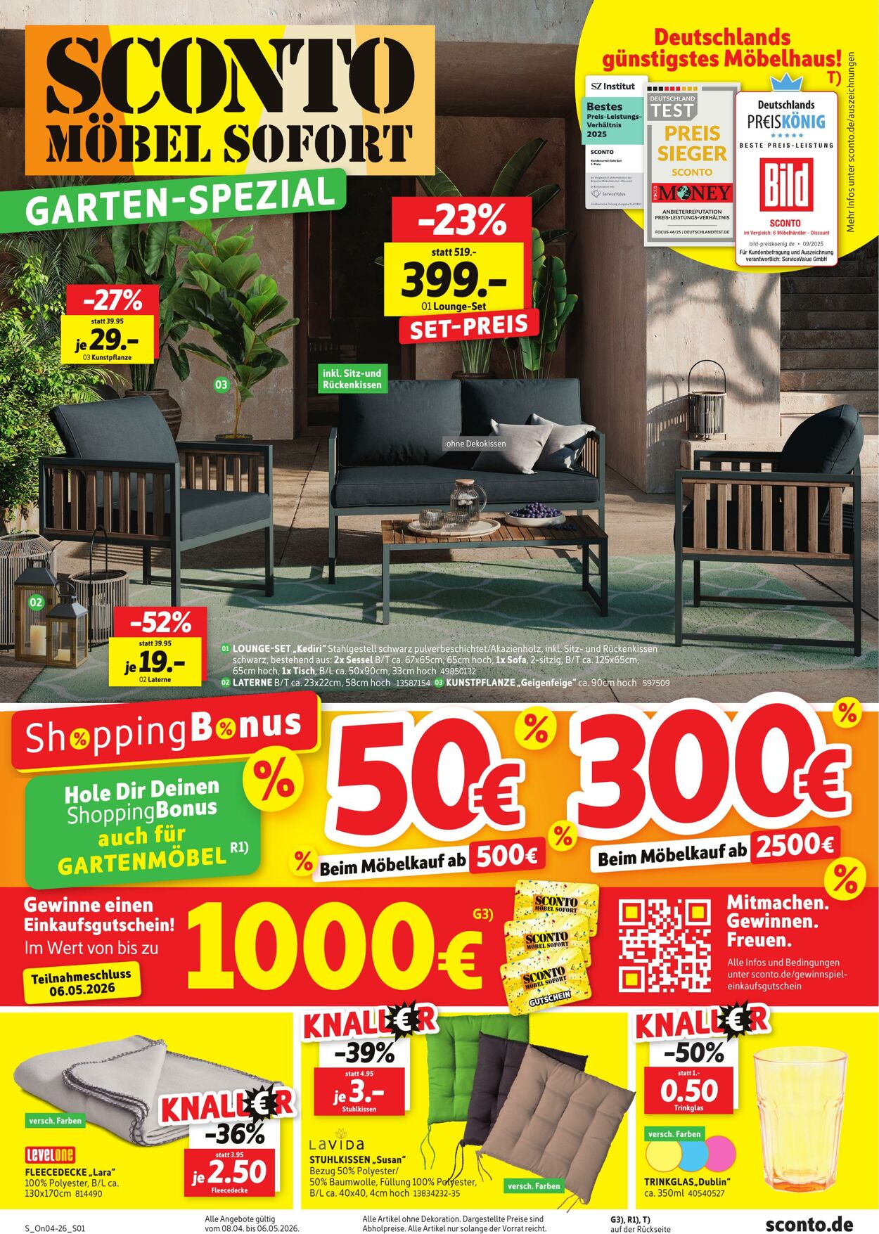 Prospekt Sconto 08.04.2026 - 16.04.2026