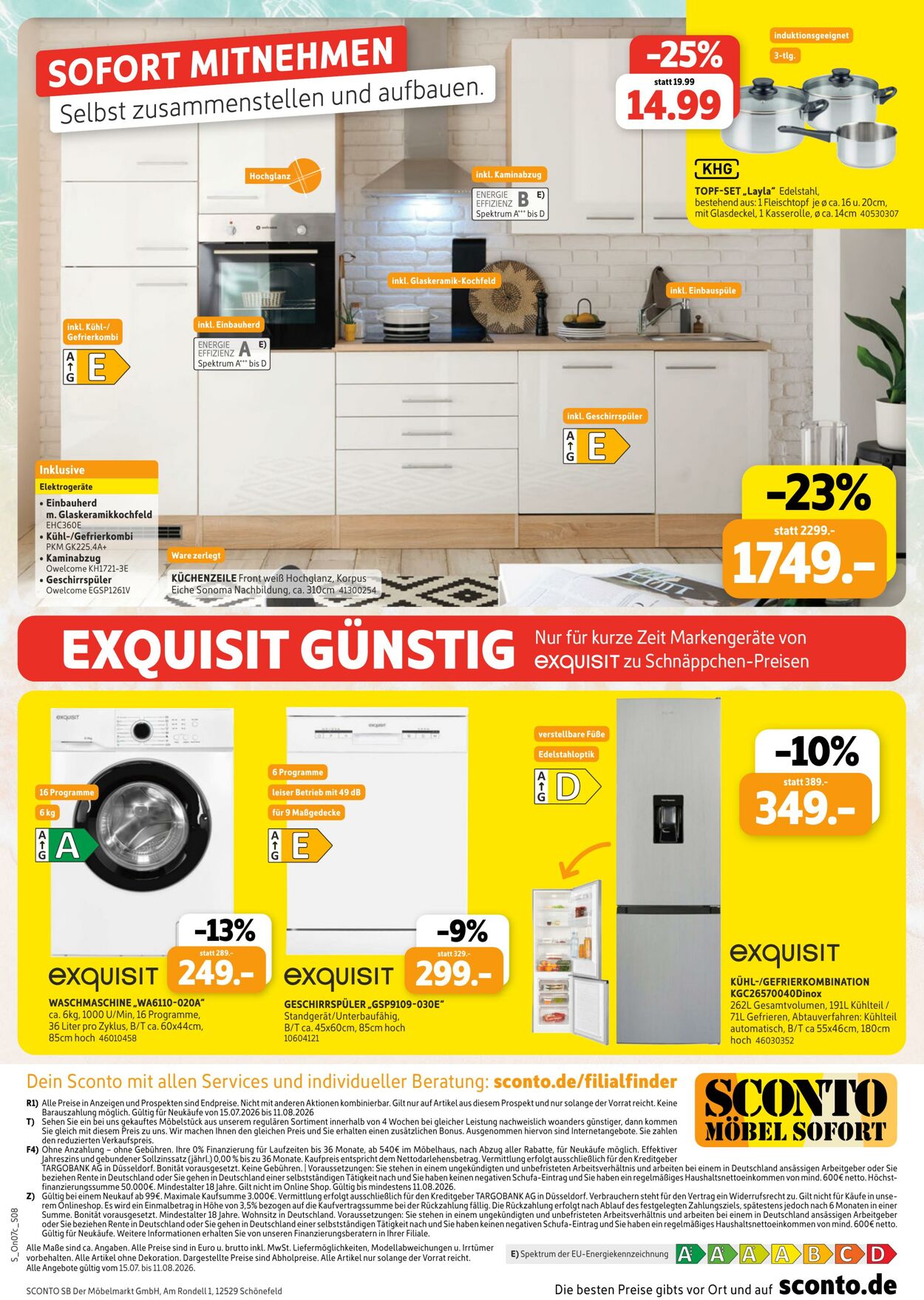 Prospekt Sconto 16.07.2026 - 24.07.2026
