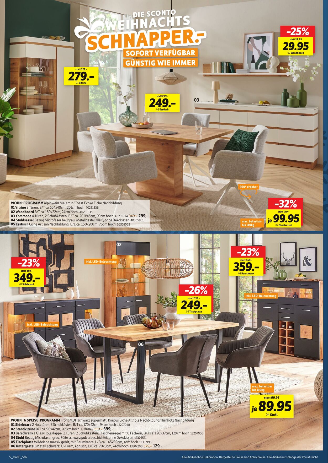 Prospekt Sconto 09.12.2025 - 23.12.2025