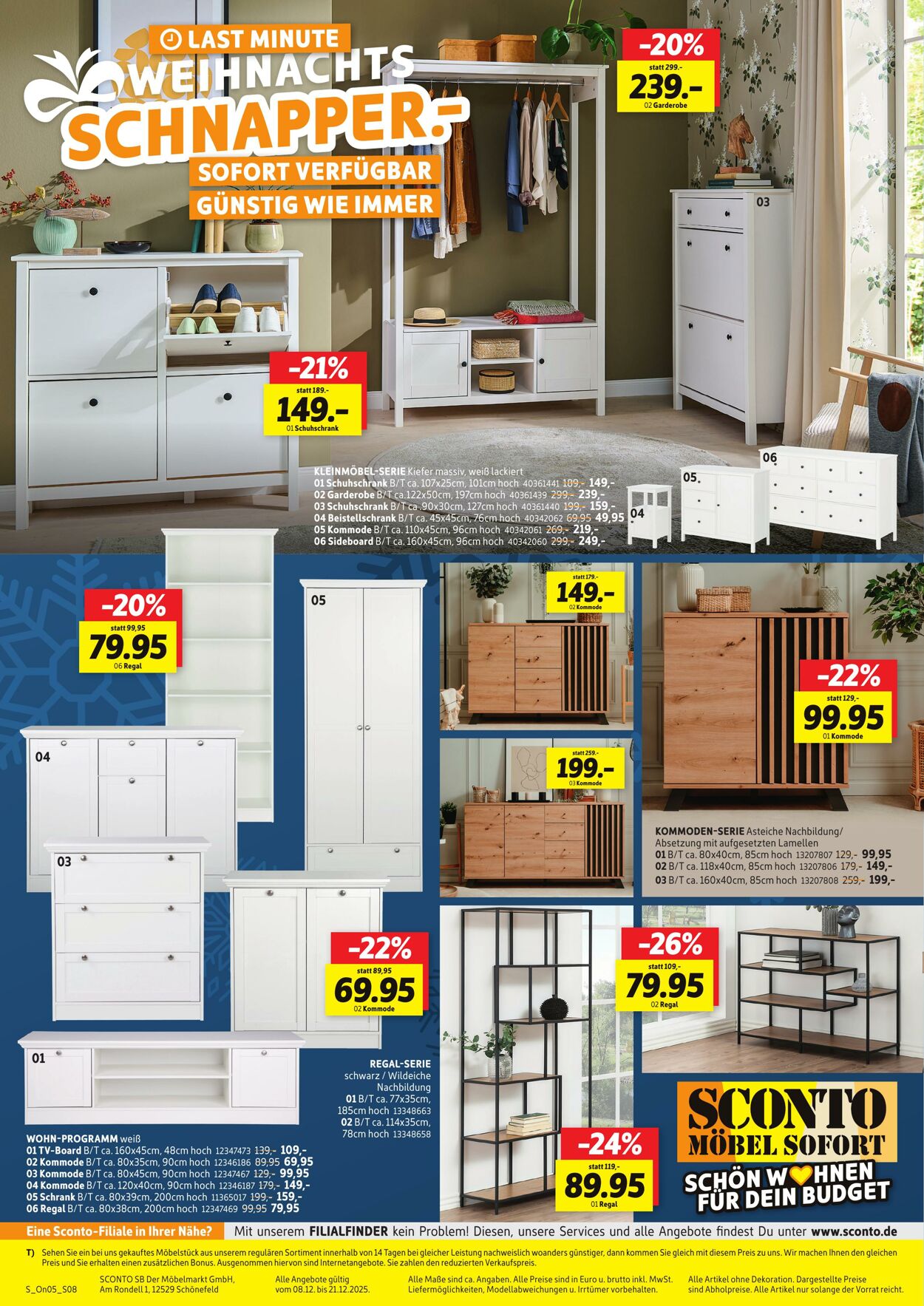 Prospekt Sconto 09.12.2025 - 23.12.2025