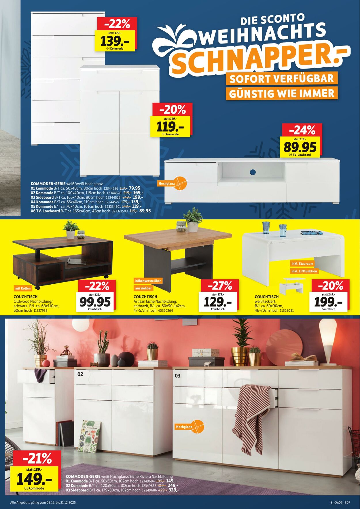 Prospekt Sconto 09.12.2025 - 23.12.2025