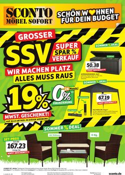 Prospekt Sconto 23.07.2025 - 06.08.2025