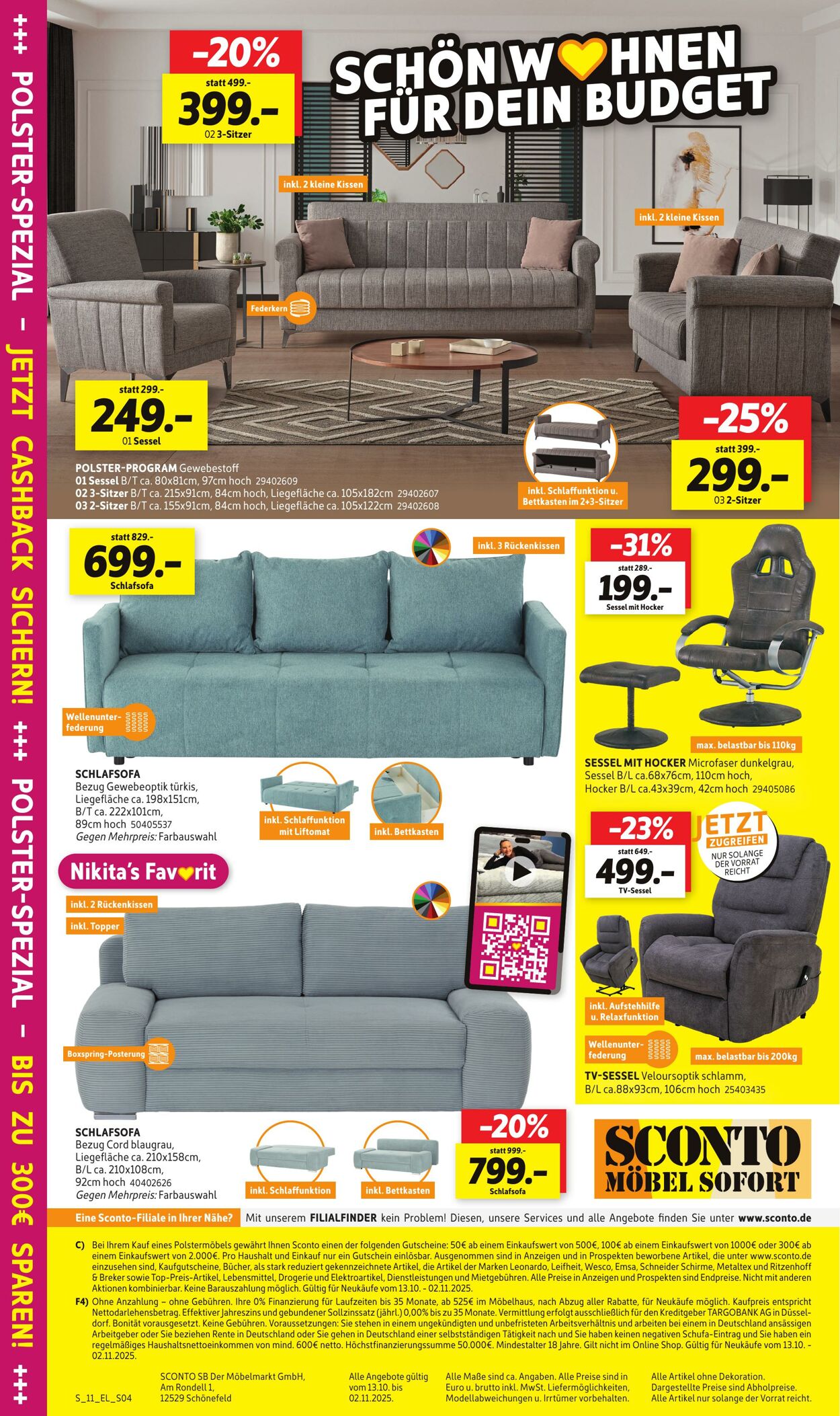 Prospekt Sconto 14.10.2025 - 28.10.2025