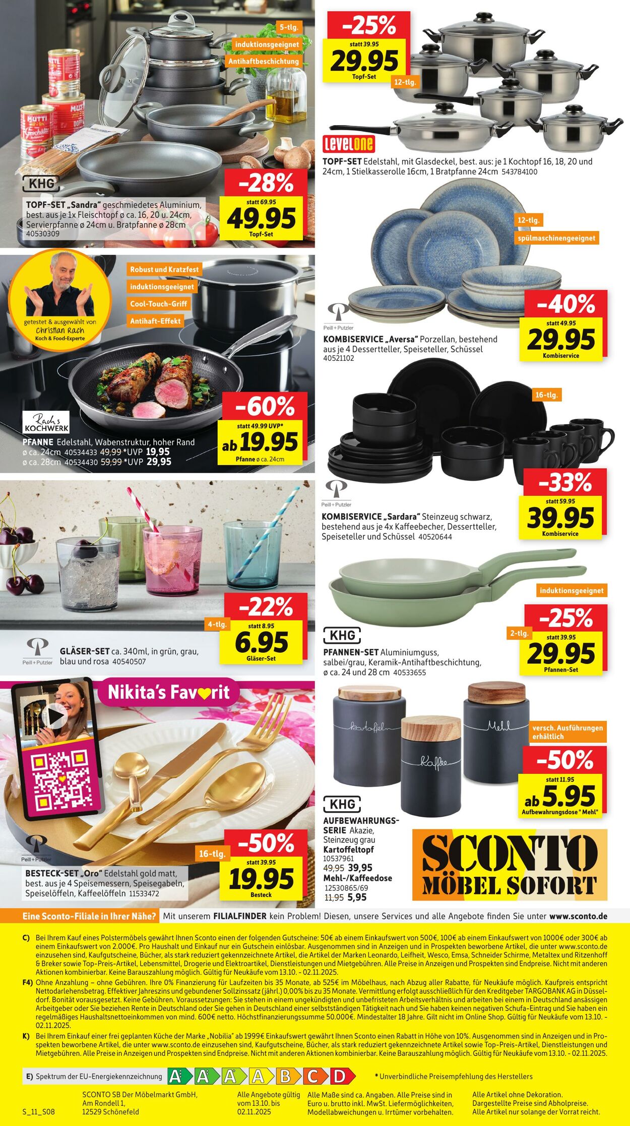 Prospekt Sconto 14.10.2025 - 28.10.2025