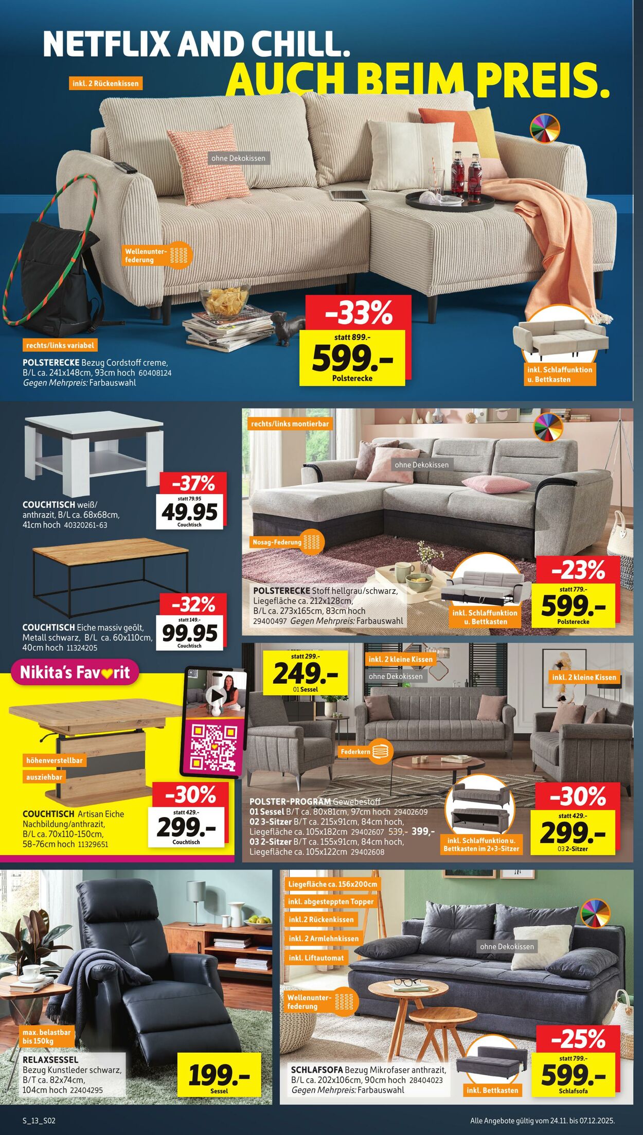 Prospekt Sconto 24.11.2025 - 01.12.2025