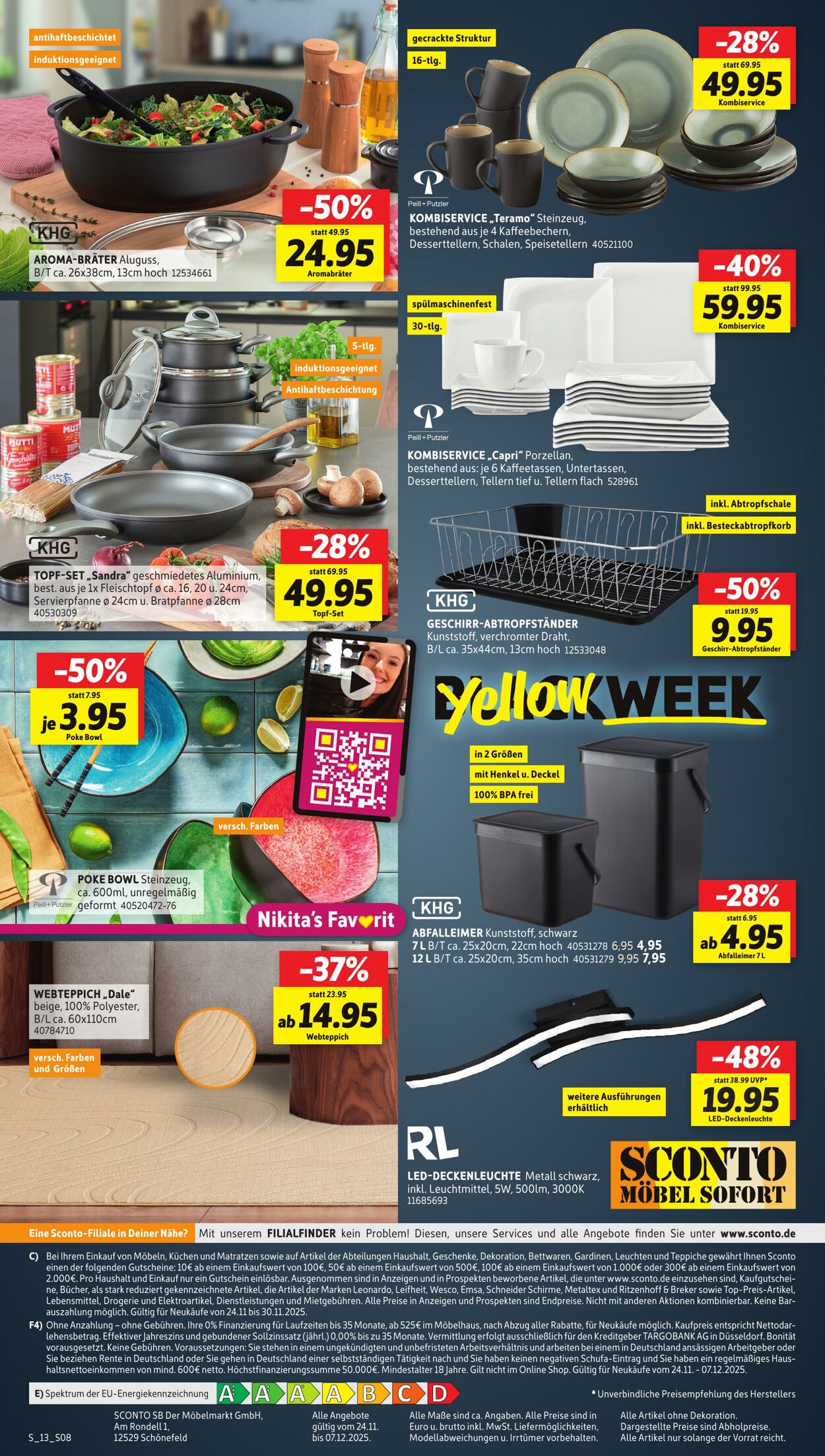 Prospekt Sconto 24.11.2025 - 01.12.2025