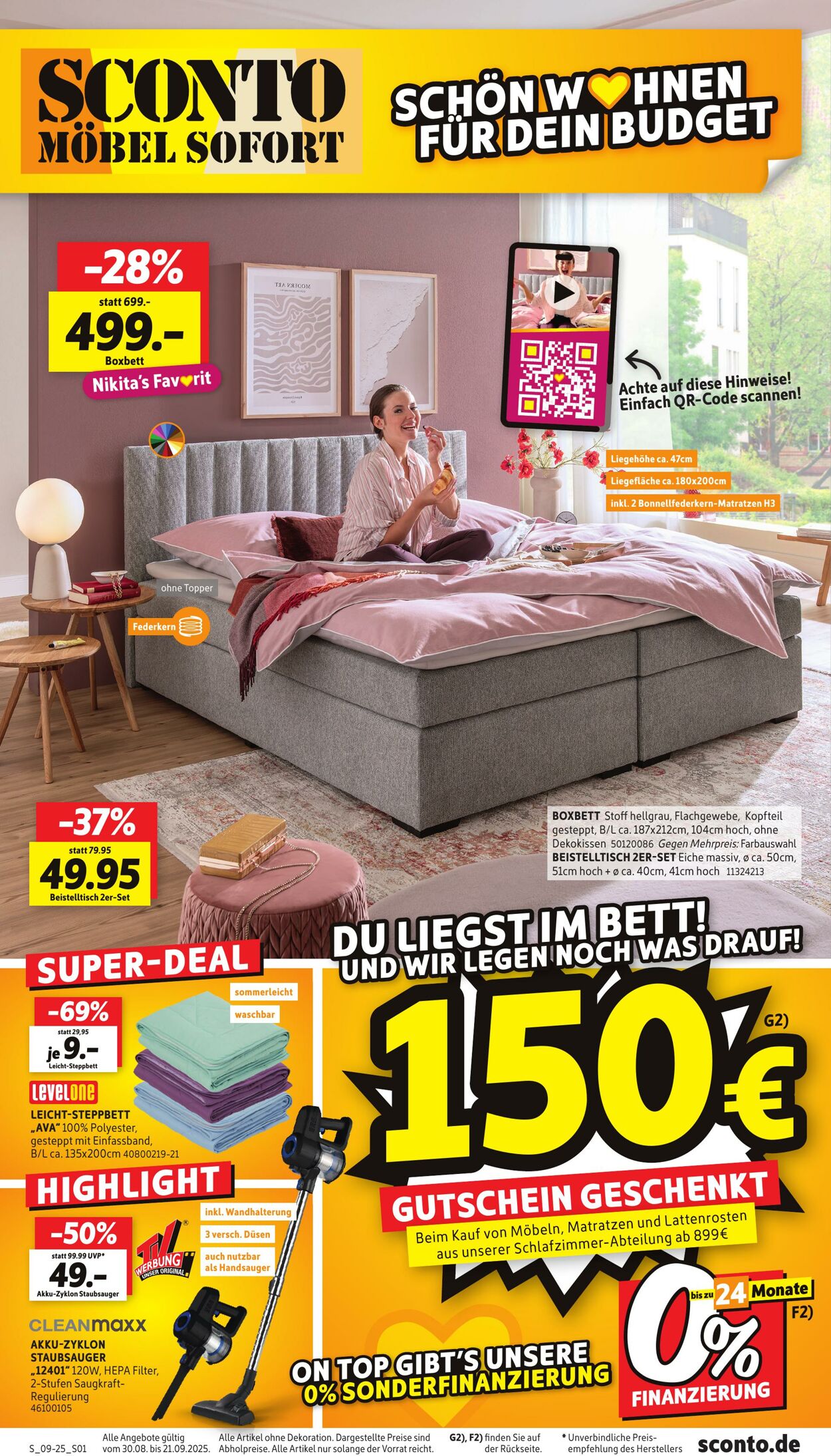 Prospekt Sconto 01.09.2025 - 15.09.2025