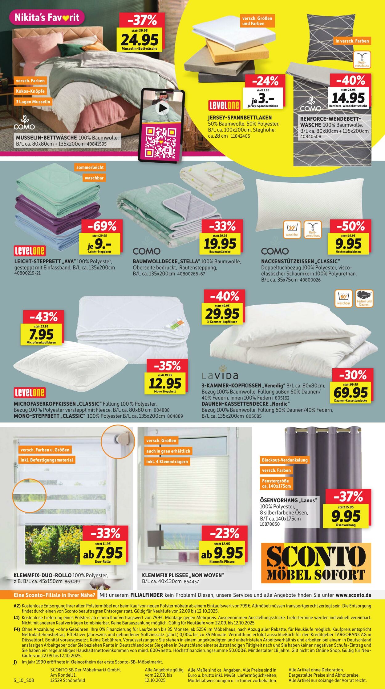 Prospekt Sconto 22.09.2025 - 06.10.2025