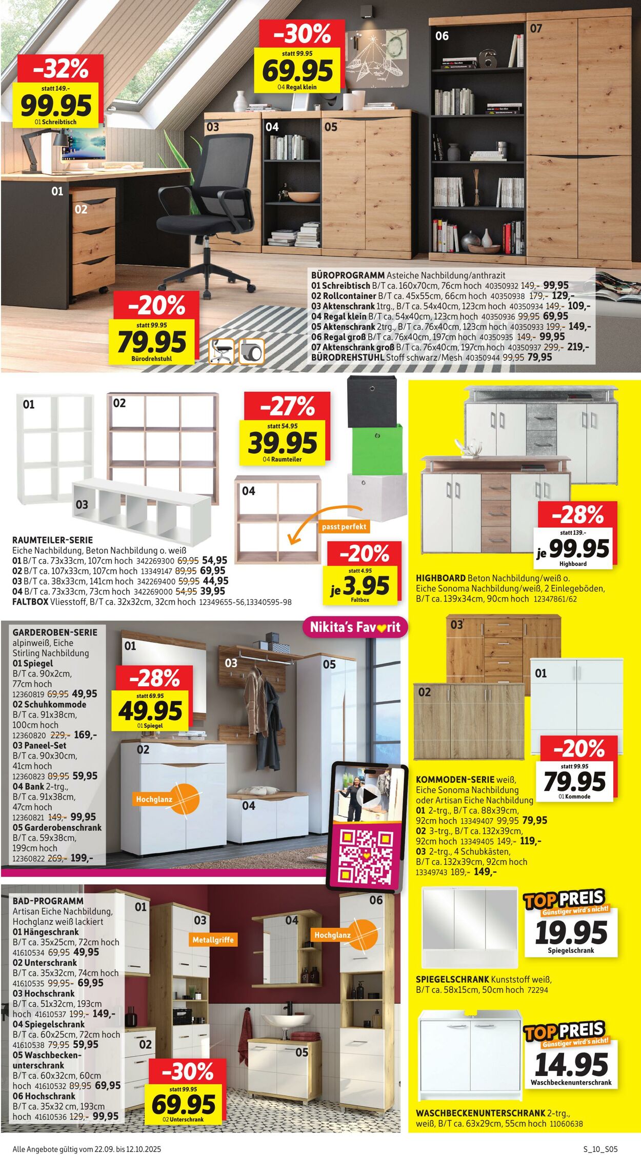 Prospekt Sconto 22.09.2025 - 06.10.2025