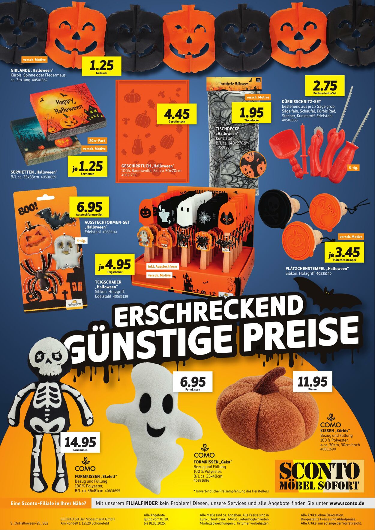 Prospekt Sconto 02.10.2025 - 16.10.2025