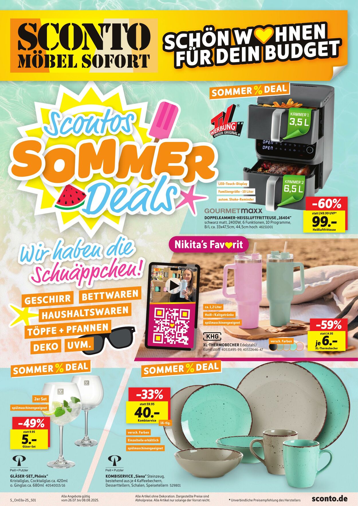 Prospekt Sconto 28.07.2025 - 04.08.2025