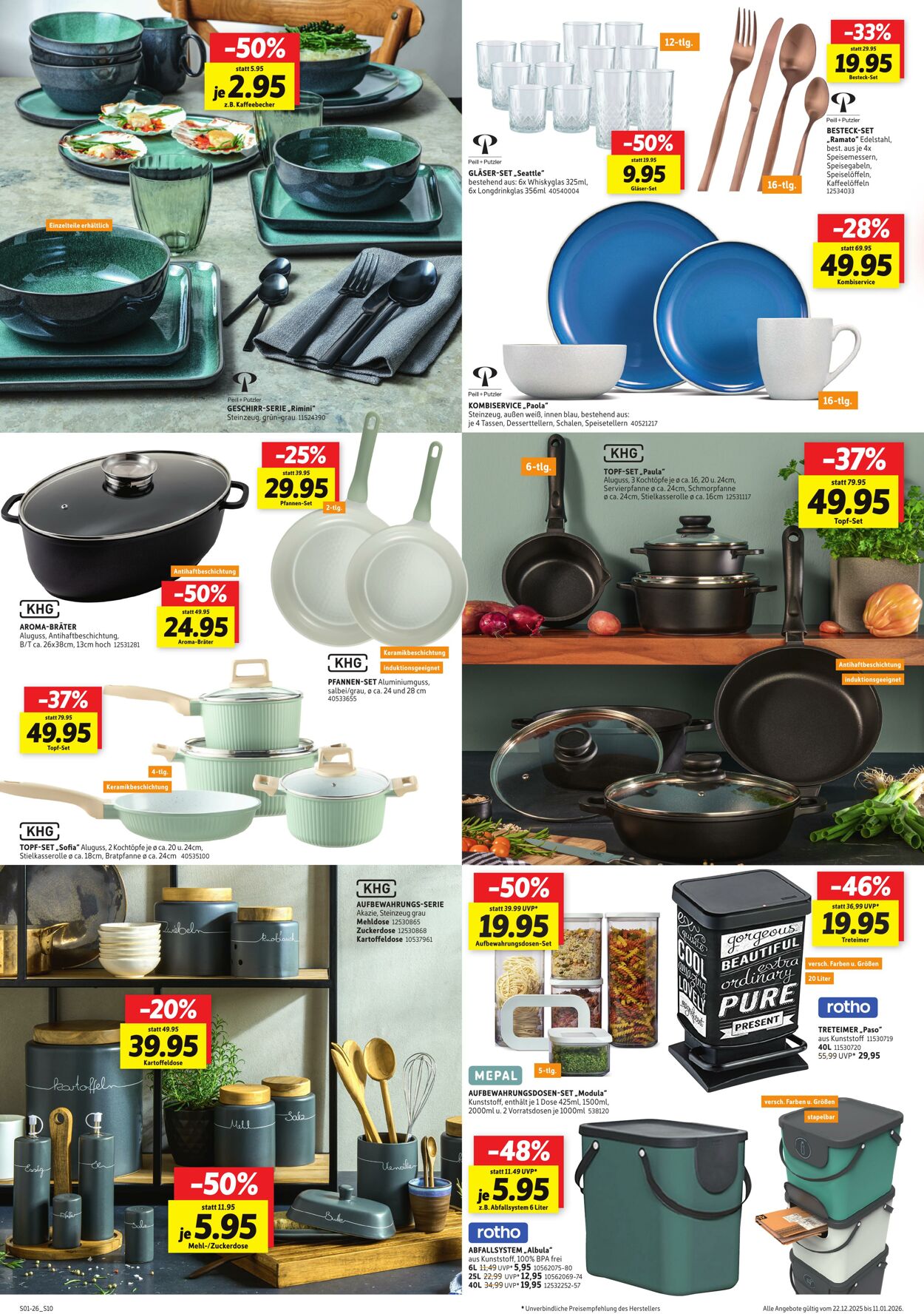 Prospekt Sconto 22.12.2025 - 05.01.2026