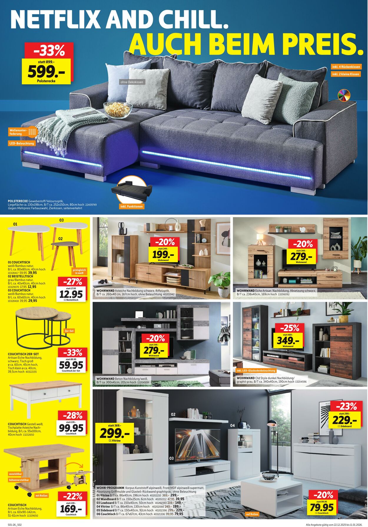 Prospekt Sconto 22.12.2025 - 05.01.2026