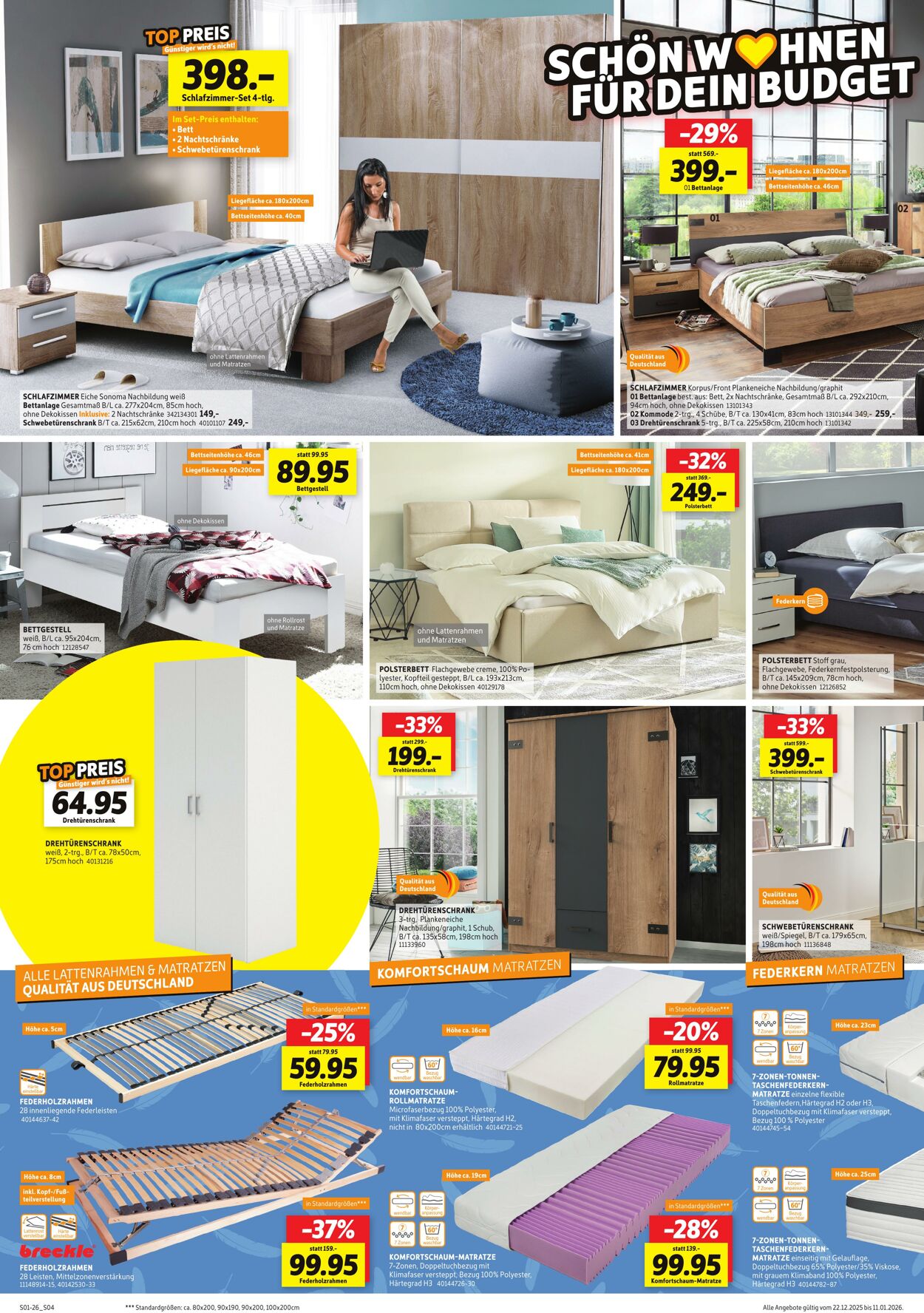 Prospekt Sconto 22.12.2025 - 05.01.2026