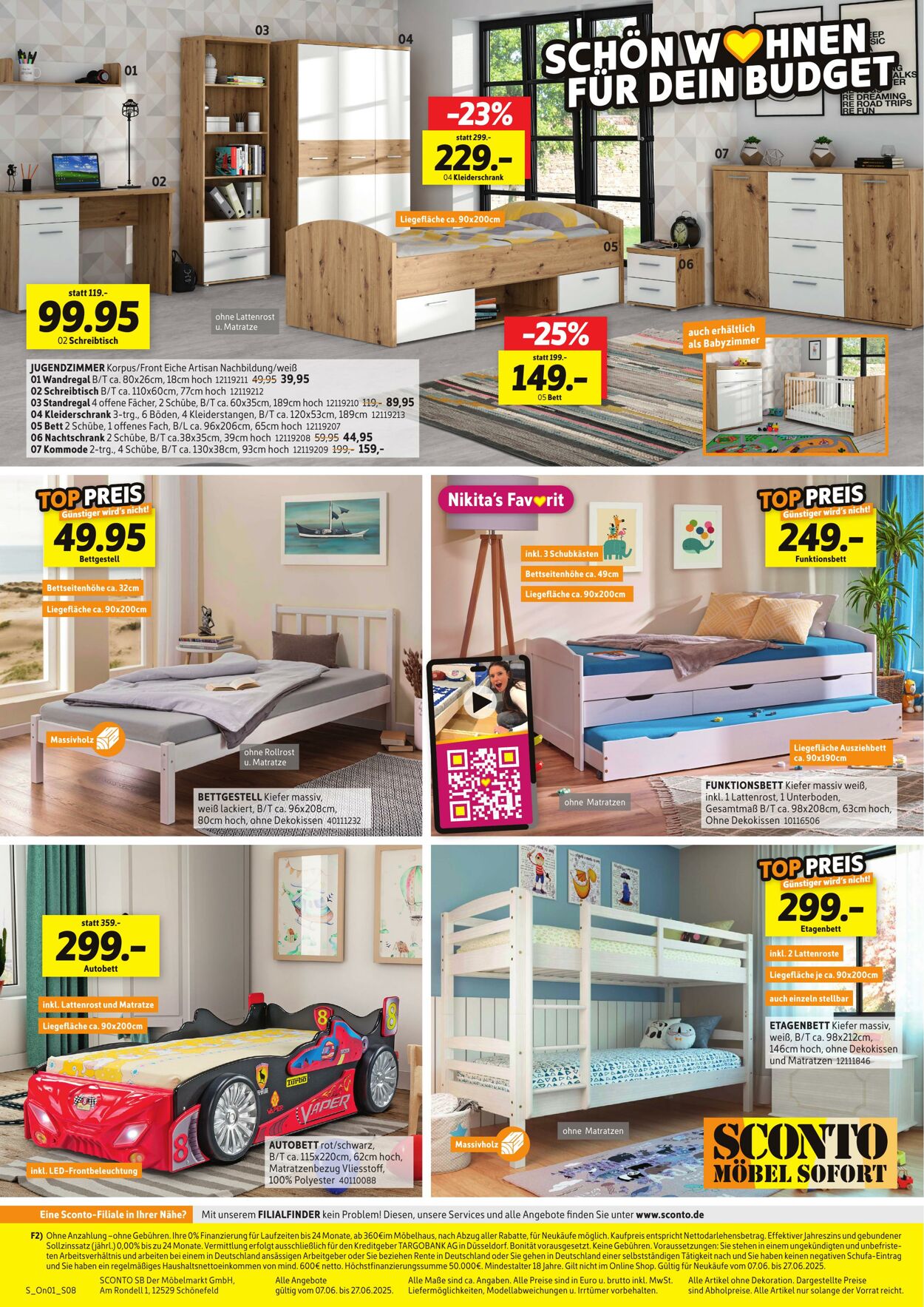 Prospekt Sconto 09.06.2025 - 23.06.2025