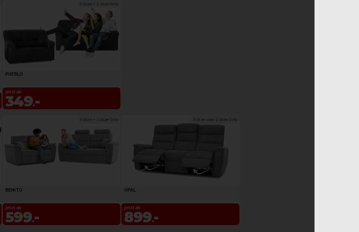 Prospekt Seats and Sofas 02.03.2026 - 11.03.2026