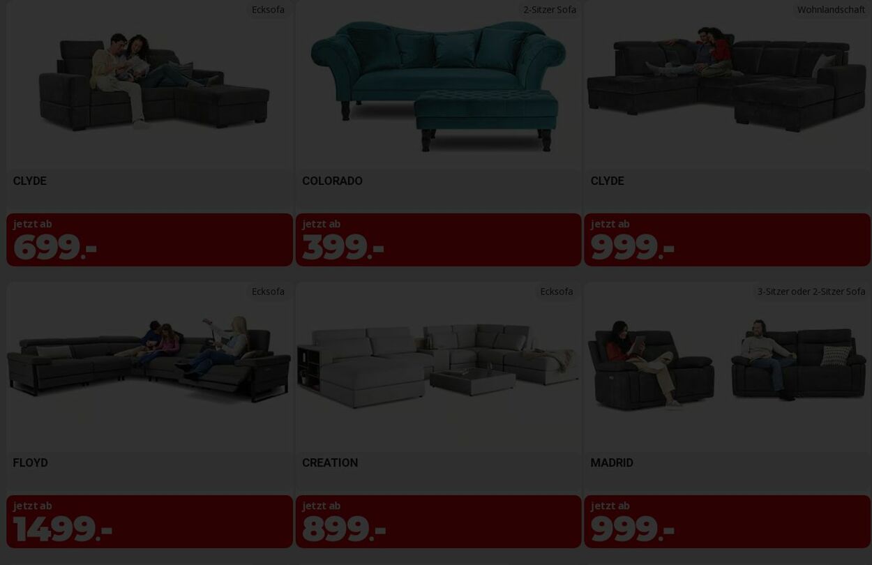 Prospekt Seats and Sofas 16.02.2026 - 25.02.2026