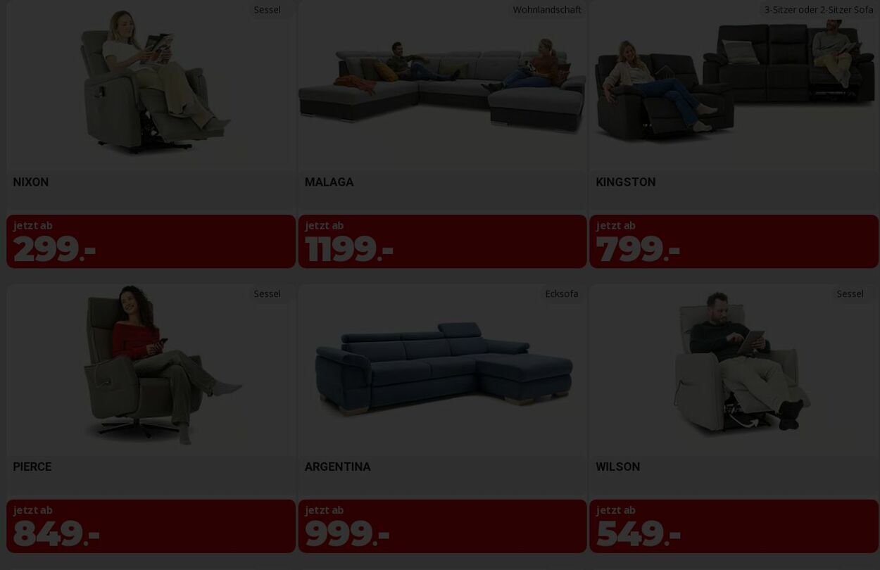 Prospekt Seats and Sofas 16.02.2026 - 25.02.2026