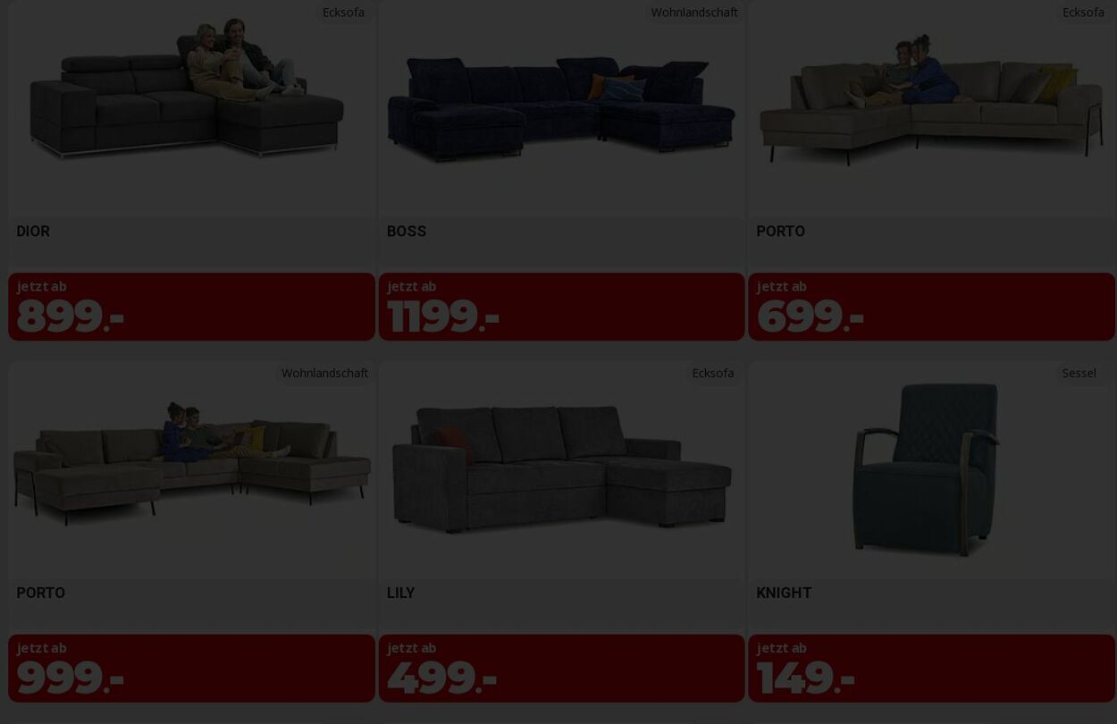 Prospekt Seats and Sofas 16.02.2026 - 25.02.2026