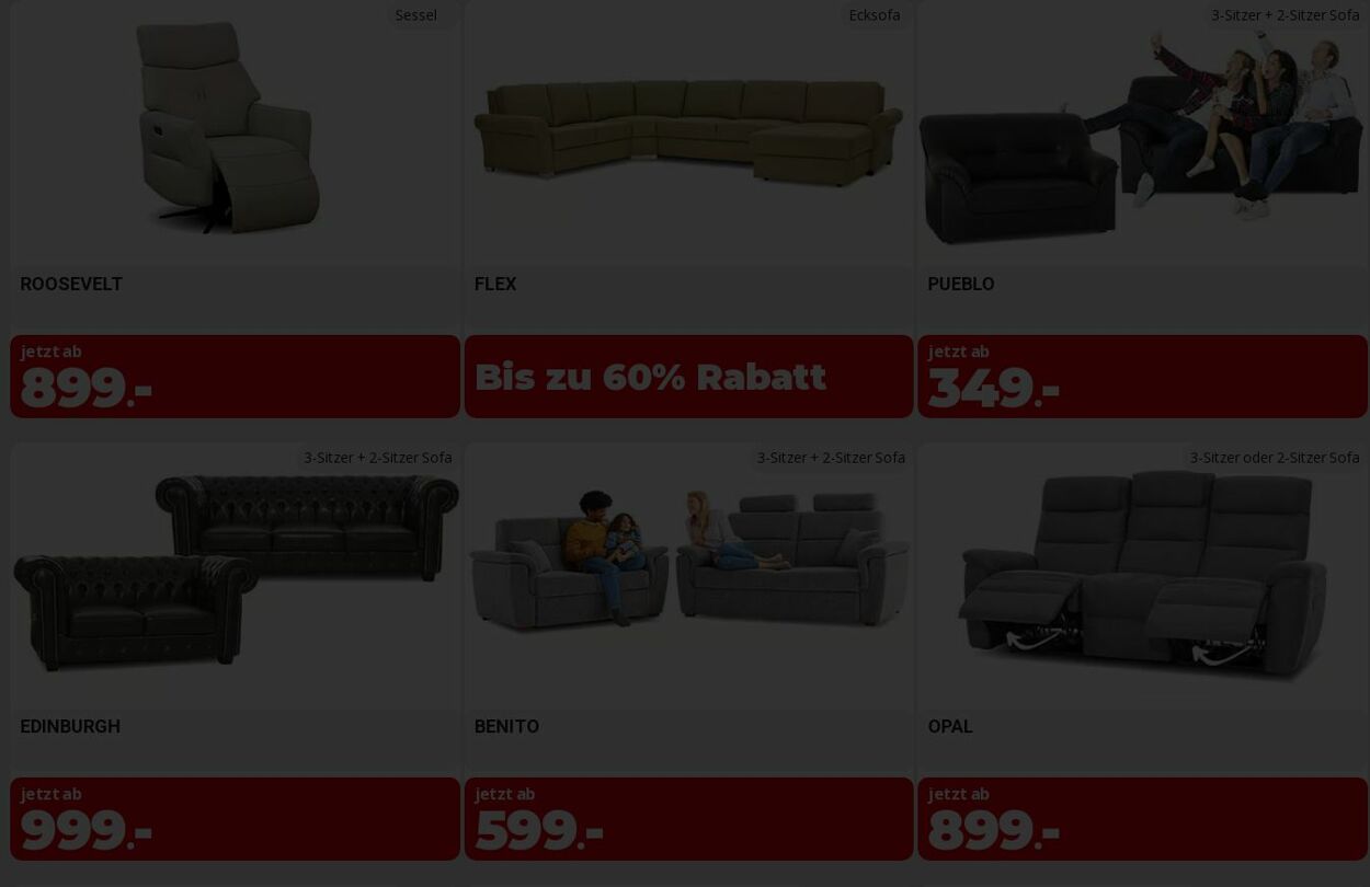 Prospekt Seats and Sofas 16.02.2026 - 25.02.2026