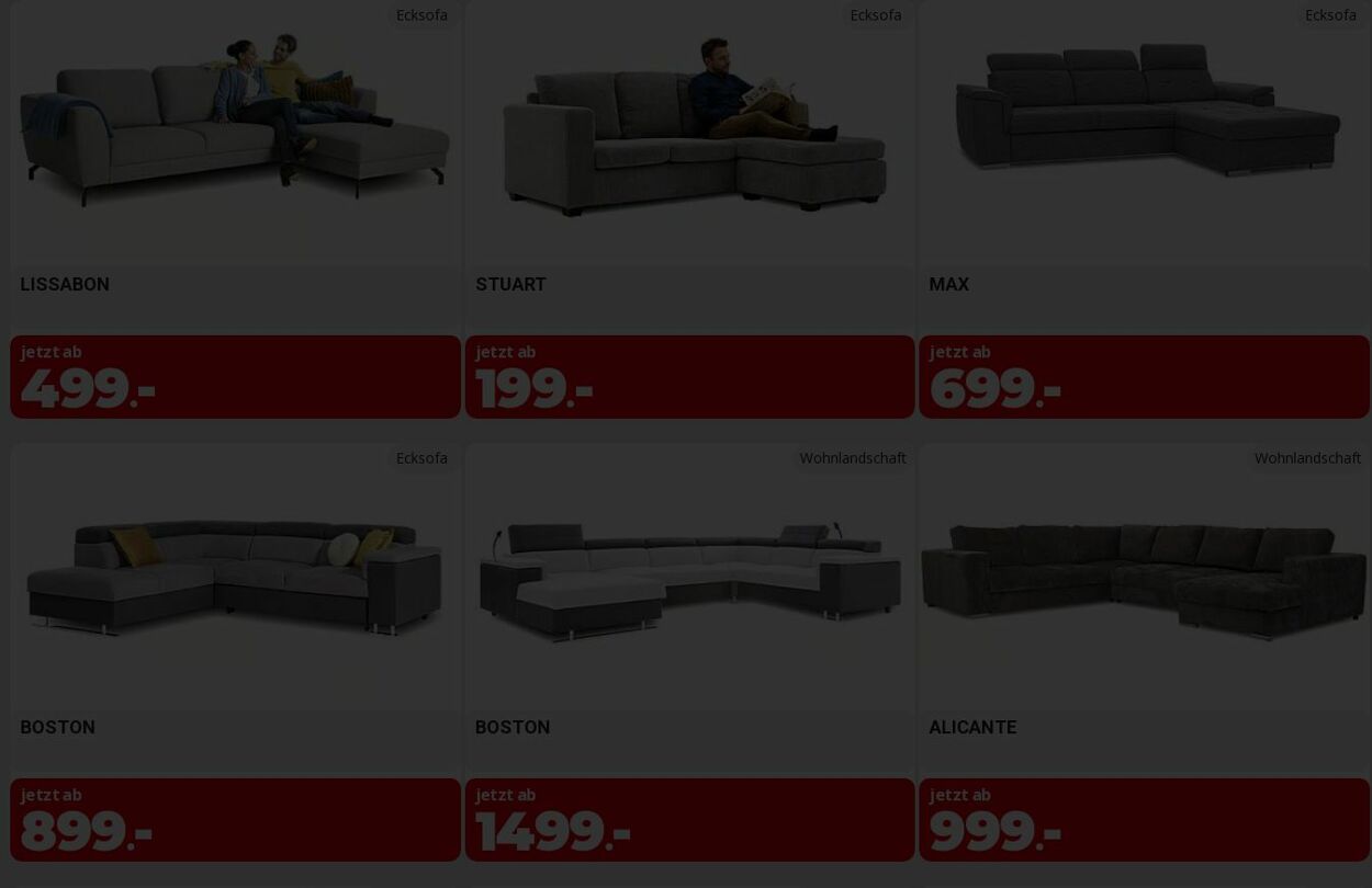 Prospekt Seats and Sofas 16.02.2026 - 25.02.2026