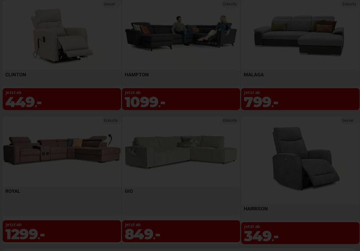 Prospekt Seats and Sofas 23.02.2026 - 04.03.2026