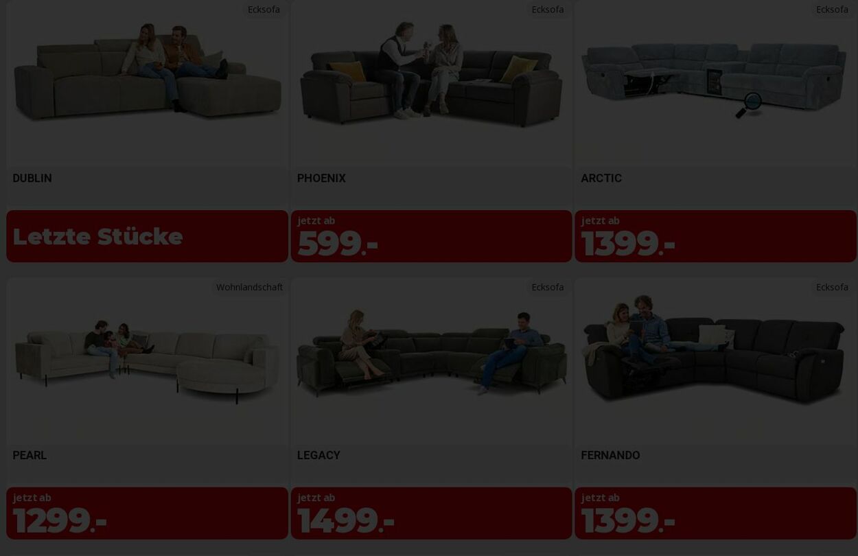 Prospekt Seats and Sofas 23.02.2026 - 04.03.2026