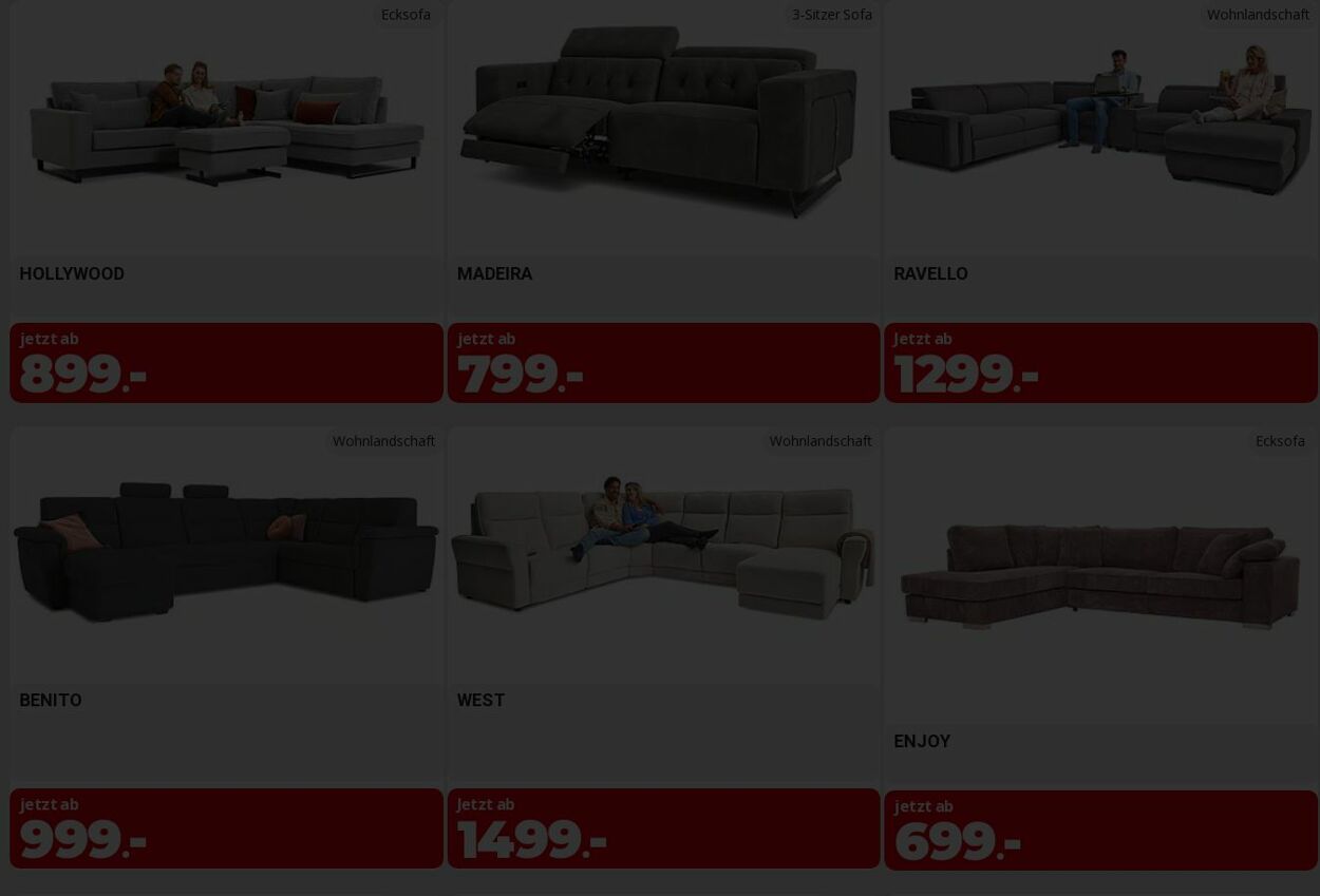 Prospekt Seats and Sofas 23.02.2026 - 04.03.2026
