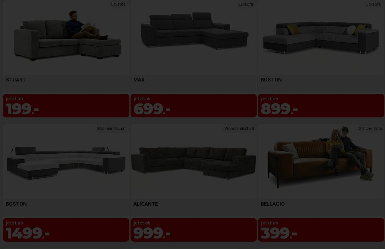 Prospekt Seats and Sofas 23.02.2026 - 04.03.2026