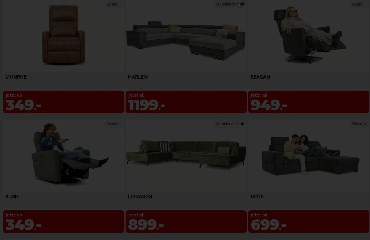 Prospekt Seats and Sofas 23.02.2026 - 04.03.2026