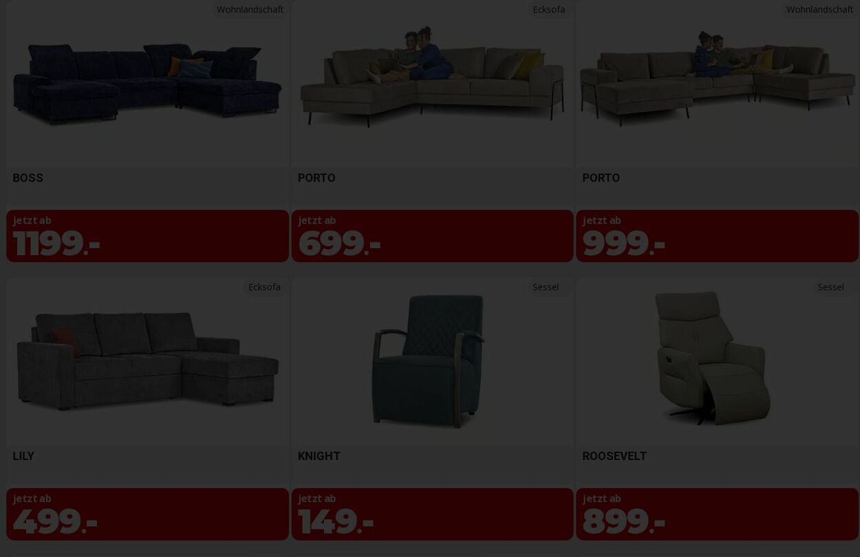 Prospekt Seats and Sofas 23.02.2026 - 04.03.2026