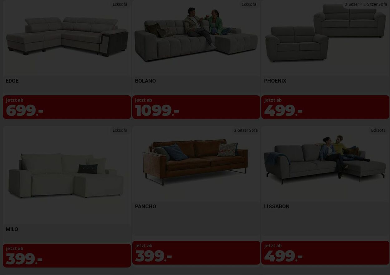 Prospekt Seats and Sofas 23.02.2026 - 04.03.2026
