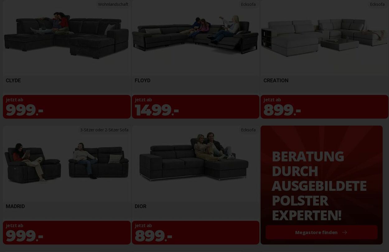 Prospekt Seats and Sofas 09.03.2026 - 18.03.2026
