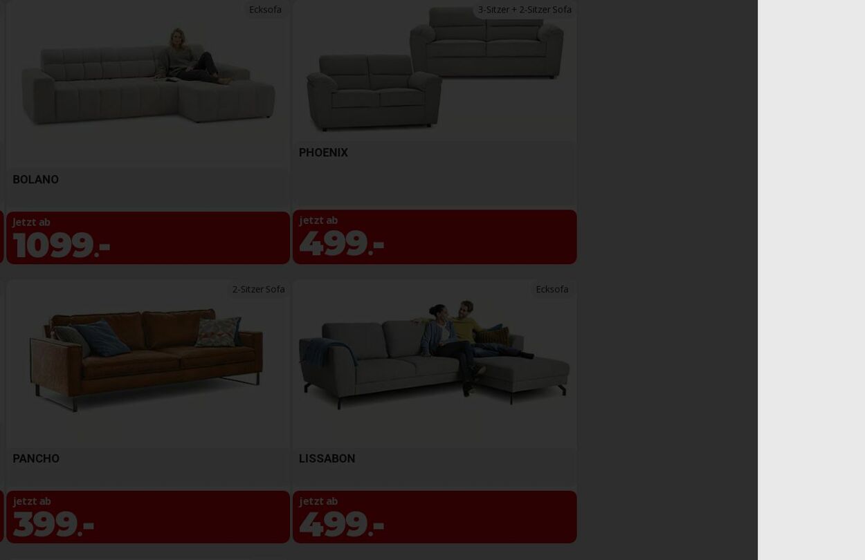 Prospekt Seats and Sofas 13.04.2026 - 22.04.2026