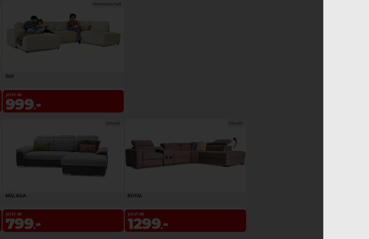Prospekt Seats and Sofas 13.04.2026 - 22.04.2026