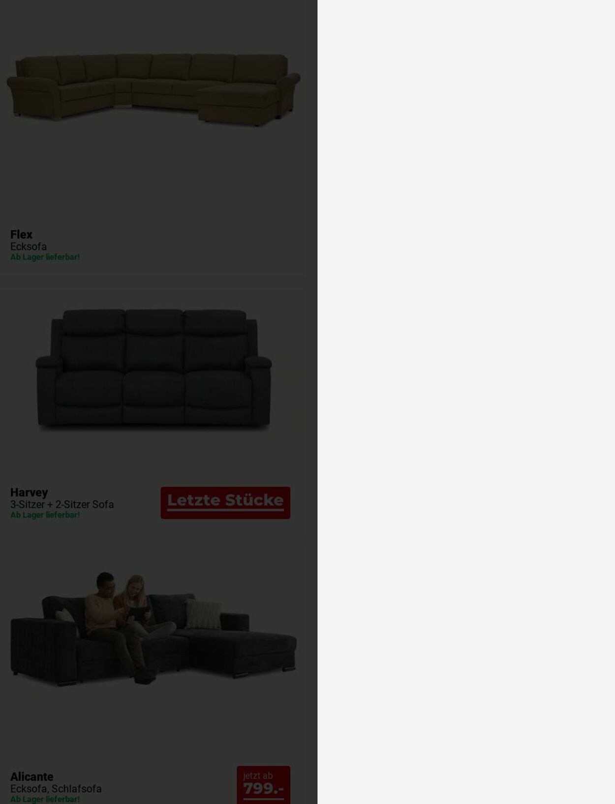 Prospekt Seats and Sofas 15.12.2025 - 24.12.2025