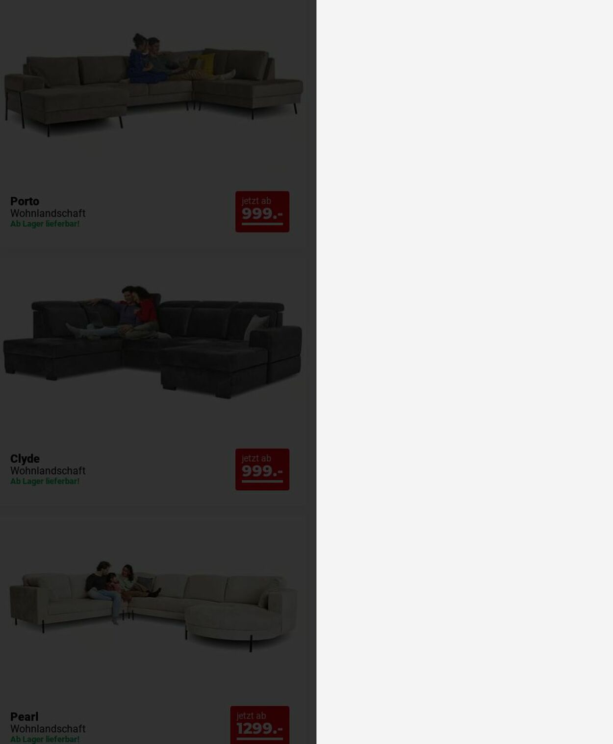 Prospekt Seats and Sofas 15.12.2025 - 24.12.2025