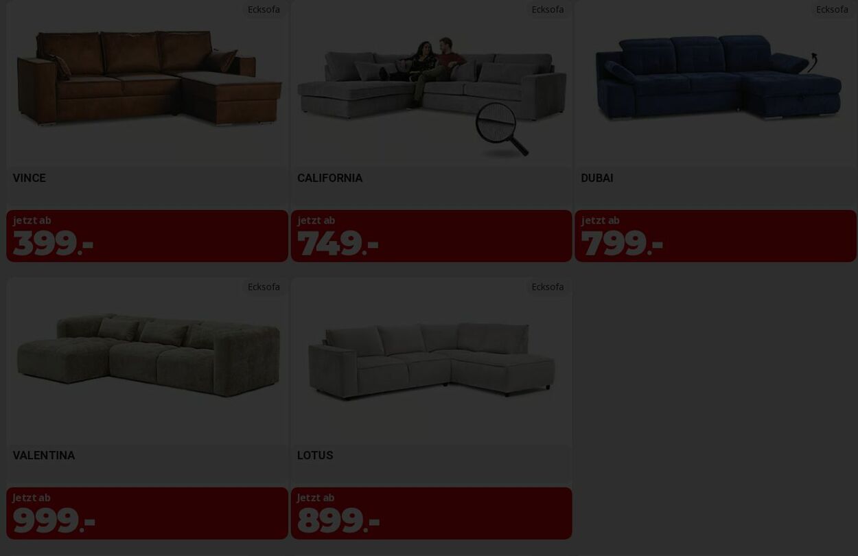 Prospekt Seats and Sofas 30.03.2026 - 08.04.2026