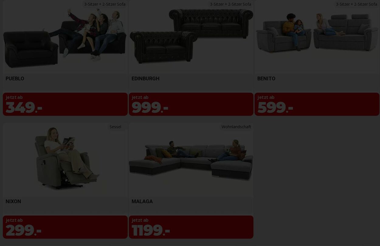 Prospekt Seats and Sofas 30.03.2026 - 08.04.2026