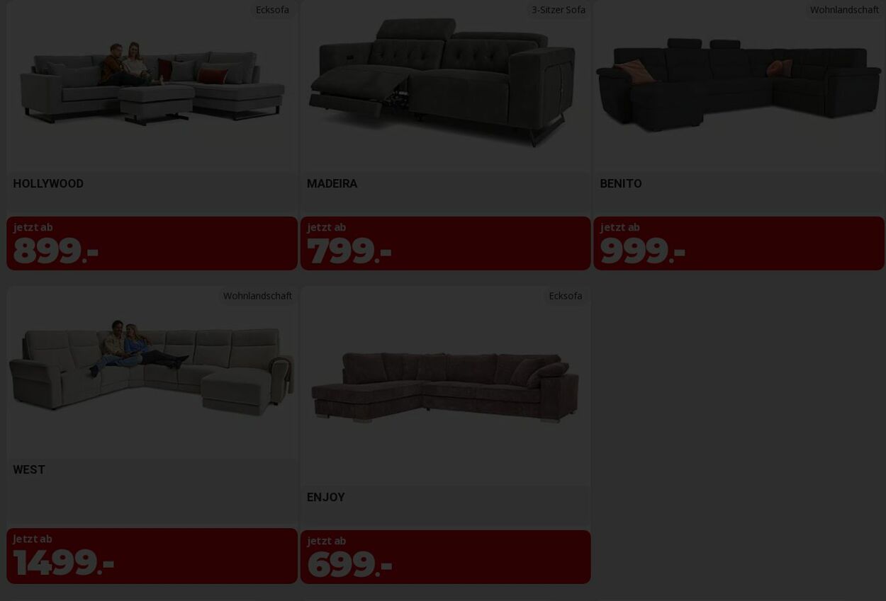 Prospekt Seats and Sofas 30.03.2026 - 08.04.2026