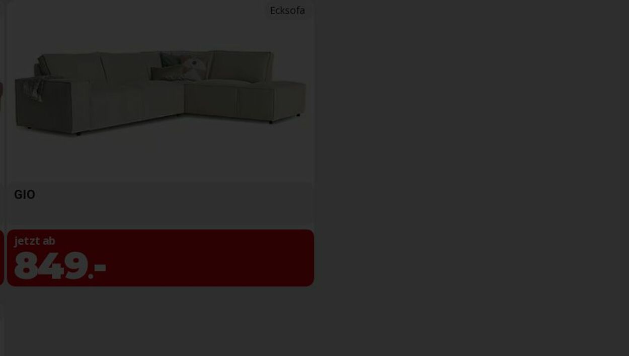 Prospekt Seats and Sofas 30.03.2026 - 08.04.2026